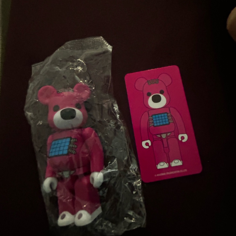 Bearbrick Collectible Figure with Card